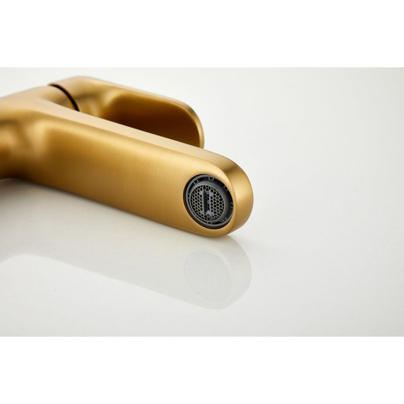 Смеситель для раковины Belz B10713-5, золото брашированное - фото 21