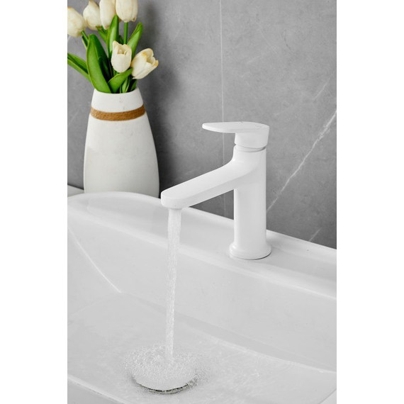 Смеситель для раковины Belz B10713-8, белый - фото 8