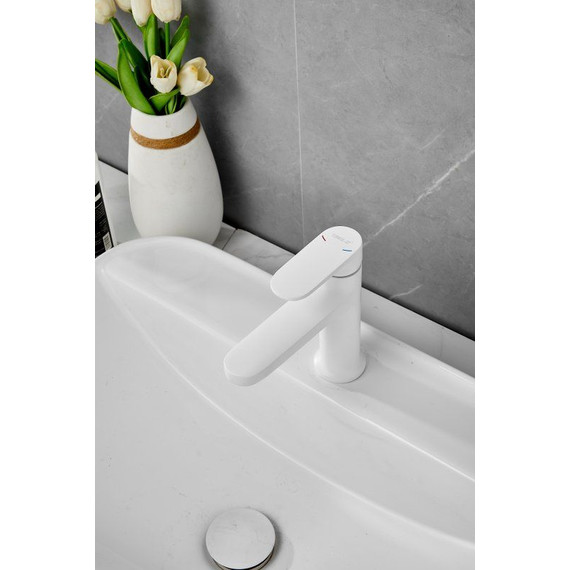 Смеситель для раковины Belz B10713-8, белый - фото 9