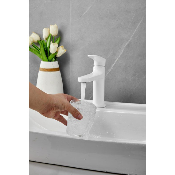 Смеситель для раковины Belz B10713-8, белый - фото 12