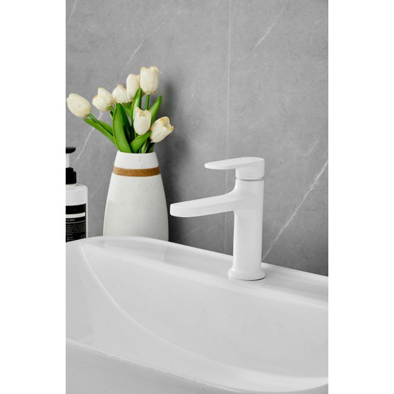 Смеситель для раковины Belz B10713-8, белый - фото 4