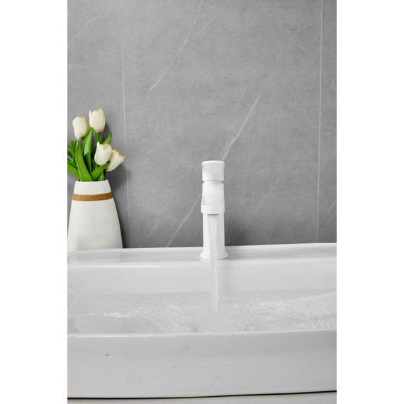 Смеситель для раковины Belz B10713-8, белый - фото 6