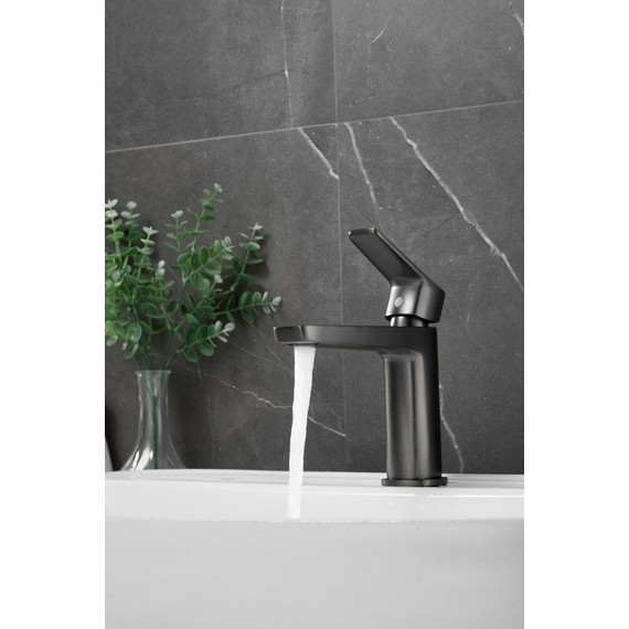 Смеситель для раковины Belz B10715-3, оружейная сталь - фото 10