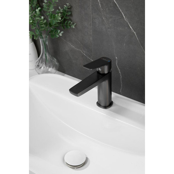 Смеситель для раковины Belz B10715-3, оружейная сталь - фото 12