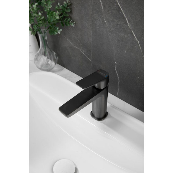 Смеситель для раковины Belz B10715-3, оружейная сталь - фото 13