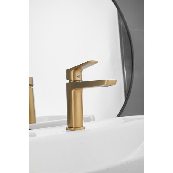 Смеситель для раковины Belz B10715-5, золото - фото 5