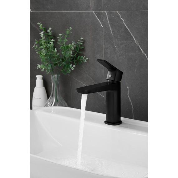 Смеситель для раковины Belz B10715-7, чёрный - фото 2