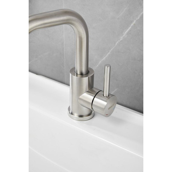 Смеситель для раковины Belz B10809-1, сатин - фото 9