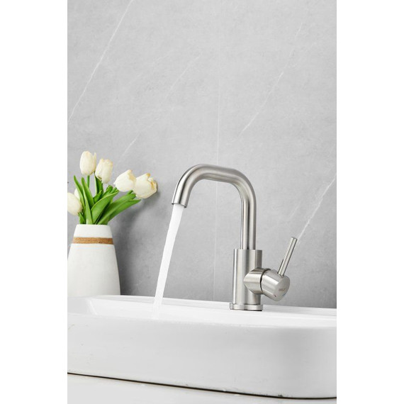 Смеситель для раковины Belz B10809-1, сатин - фото 13