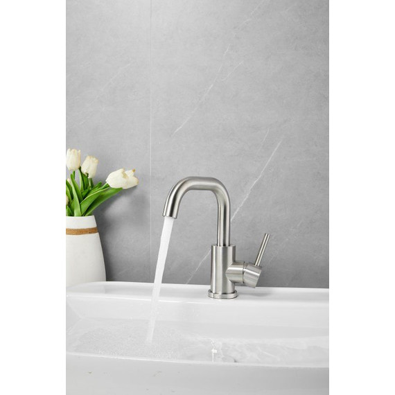 Смеситель для раковины Belz B10809-1, сатин - фото 15