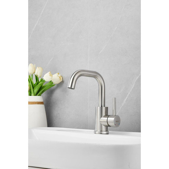 Смеситель для раковины Belz B10809-1, сатин - фото 20