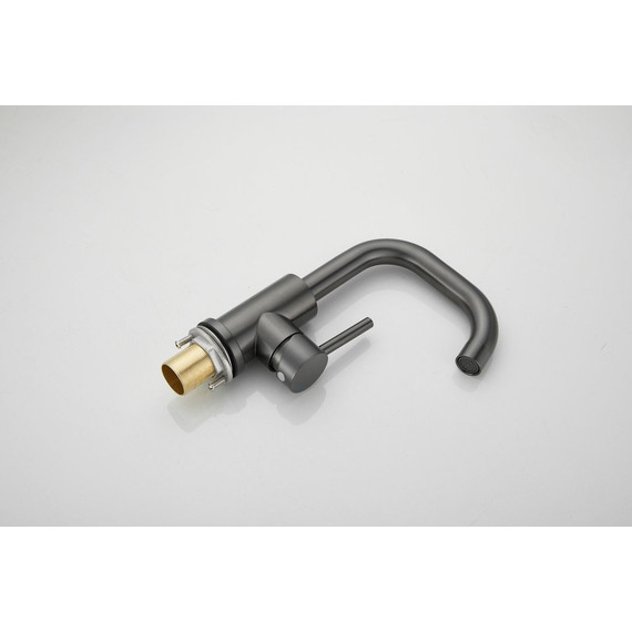 Смеситель для раковины Belz B10810-3, оружейная сталь - фото 10