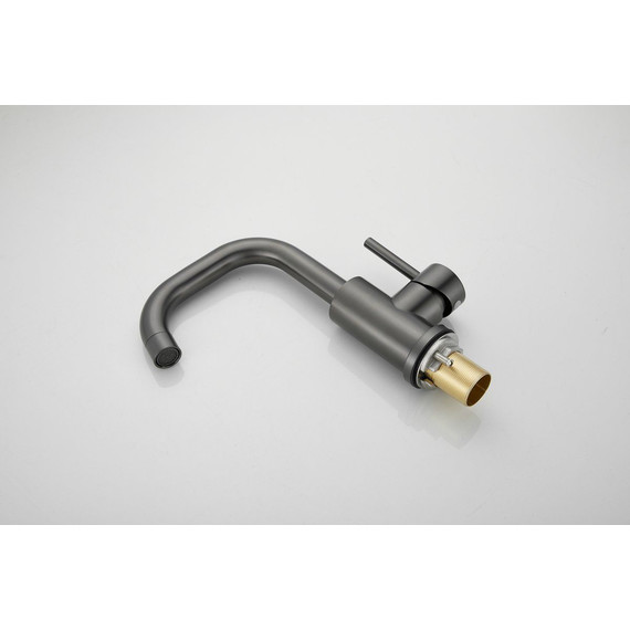 Смеситель для раковины Belz B10810-3, оружейная сталь - фото 12