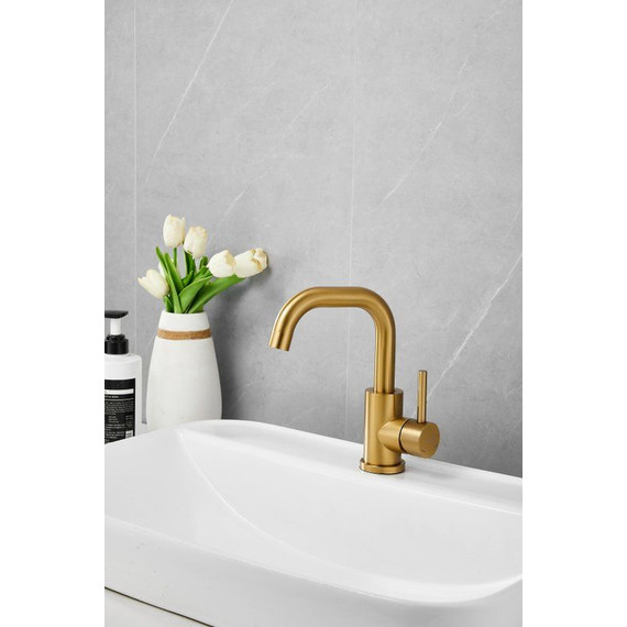 Смеситель для раковины Belz B10810-5, золото - фото 15