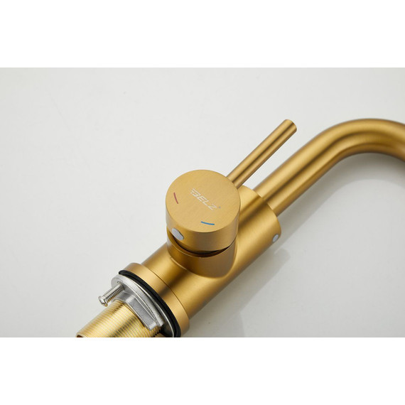 Смеситель для раковины Belz B10810-5, золото - фото 22