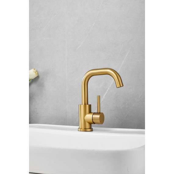 Смеситель для раковины Belz B10810-5, золото - фото 16