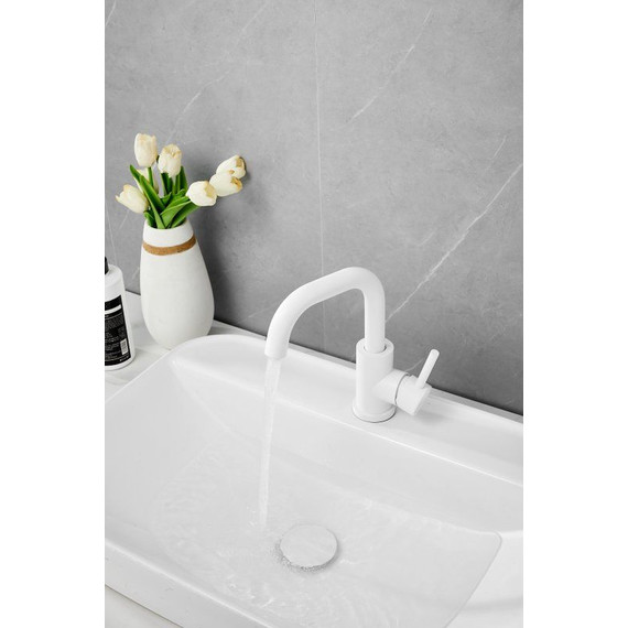 Смеситель для раковины Belz B10810-8, белый матовый - фото 10