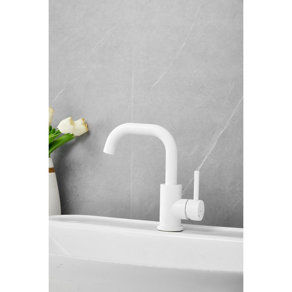 Смеситель для раковины Belz B10810-8, белый матовый - фото 17