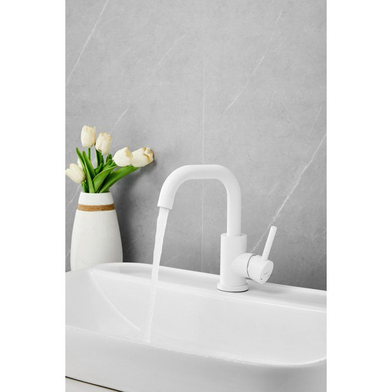 Смеситель для раковины Belz B10810-8, белый матовый - фото 19