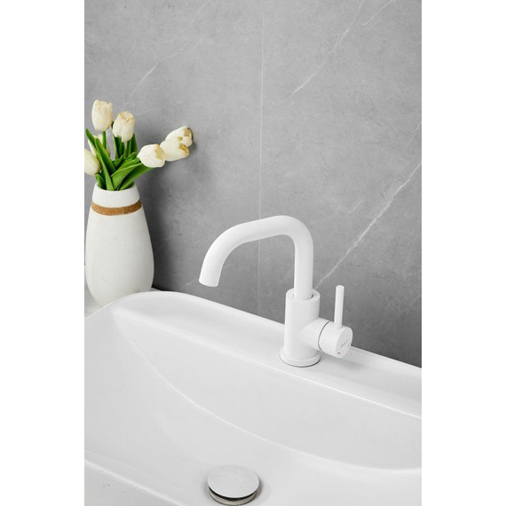 Смеситель для раковины Belz B10810-8, белый матовый - фото 20