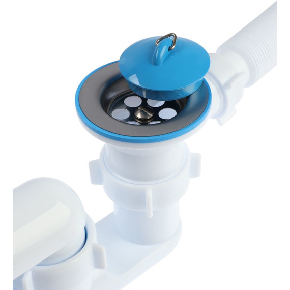 Сифон для ванны Ани Пласт Варяг 11/2 дюйма C6255 - фото 10