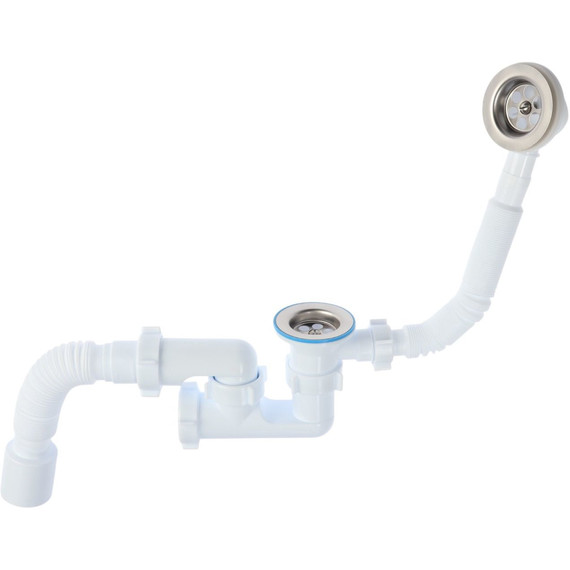 Сифон для ванны Ани Пласт Варяг 11/2 дюйма C6255 - фото 3