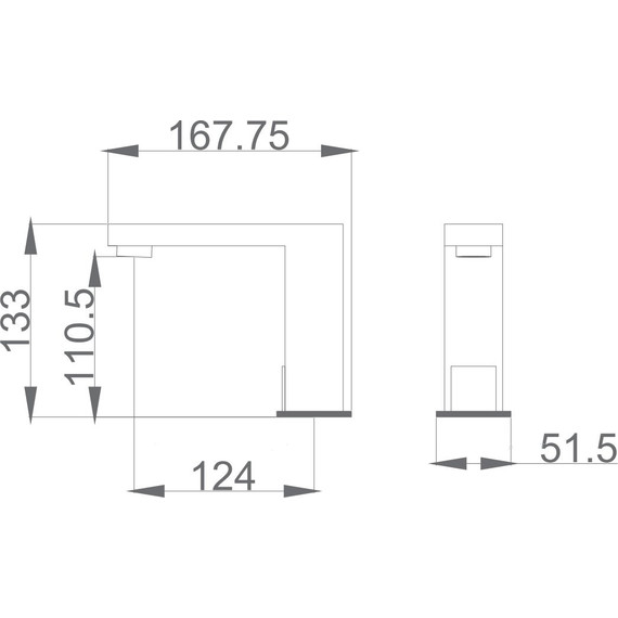 Смеситель для раковины Haiba HB524-7, чёрный матовый - фото, картинка 2 Смеситель для раковины Haiba HB524-7, чёрный матовый - фото 2