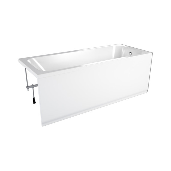 Ванна акриловая Loranto Arctica 150x70 см (с каркасом и экраном), Размер - мм: 1500х700 - фото, картинка 7 Ванна акриловая Loranto Arctica 150x70 см (с каркасом и экраном), Размер - мм: 1500х700 - фото 7