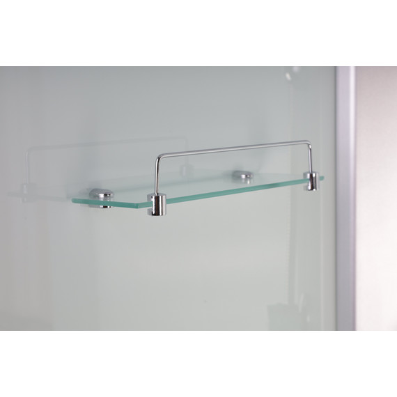 Душевая кабина Niagara Eco E90/26/MT 90x90х215 см, хром матовый, стекло матовое (безсиликоновая сборка) - фото 8