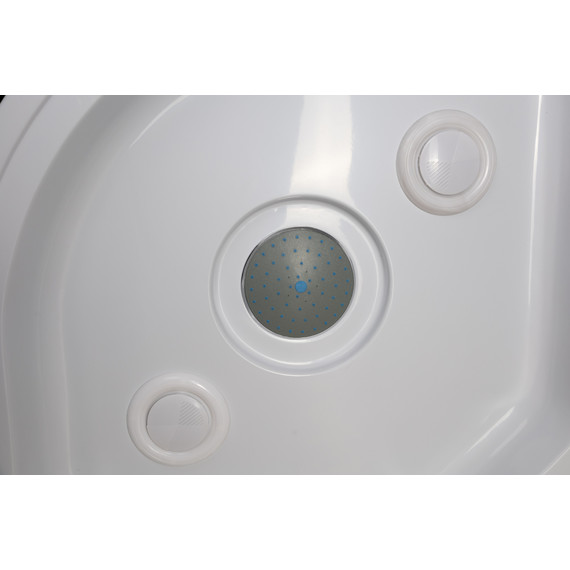 Душевая кабина Niagara Eco E90/26/MT 90x90х215 см, хром матовый, стекло матовое (безсиликоновая сборка) - фото 15