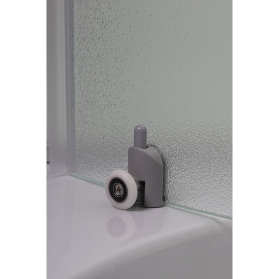 Душевая кабина Niagara Promo P90/26/MT/BK 90х90х200 см, со среднем поддоном (26см), профиль белый, стекло матовое (безсиликоновая сборка) - фото 6