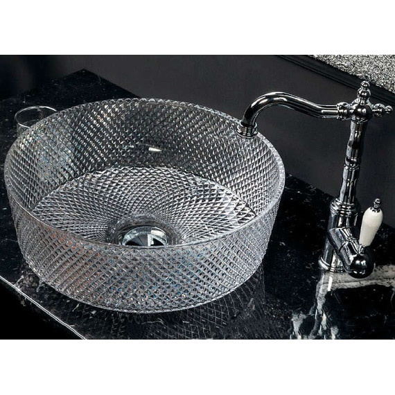 Раковина-чаша Armadi Art Monaco|NeoArt 39 см 817-S, серебро - фото 2