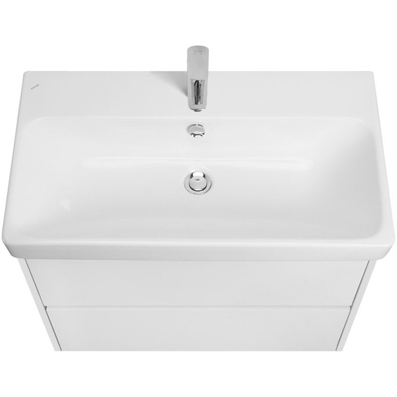 Тумба подвесная с раковиной Акватон Сканди 80 см 1A283001SD010 - фото 6