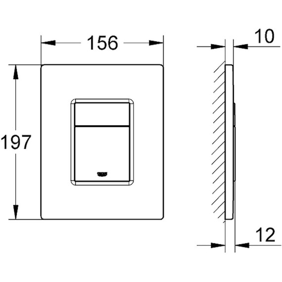 Инсталляция для подвесного унитаза Grohe Solido 38971000T (кнопка смыва белая 38966SH0T) - фото, картинка 4 Инсталляция для подвесного унитаза Grohe Solido 38971000T (кнопка смыва белая 38966SH0T) - фото 4