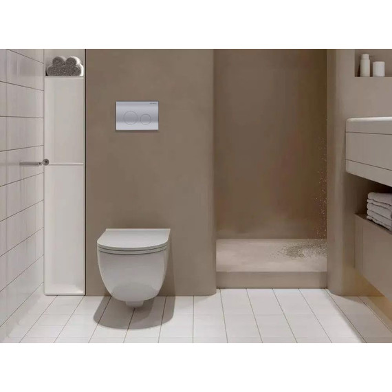 Кнопка смыва Azario AZ-ИУ00011, хром глянцевый - фото 2