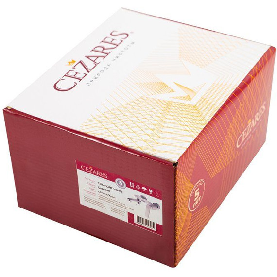 Набор смесителей Cezares: Смеситель для ванны COMFORT-VD-01 + смеситель для раковины COMFORT-LS-01-W0 (Новинка 2025) - фото 13