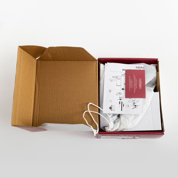 Набор смесителей Cezares: Смеситель для ванны COMFORT-VD-01 + смеситель для раковины COMFORT-LS-01-W0 (Новинка 2025) - фото 10