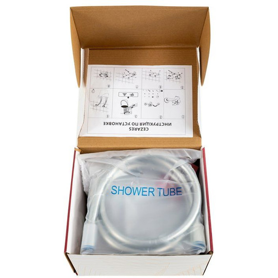 Набор смесителей Cezares: Смеситель для ванны COMFORT-VD-01 + смеситель для раковины COMFORT-LS-01-W0 (Новинка 2025) - фото 11