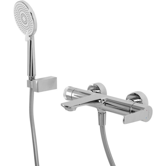 Набор смесителей Cezares: Смеситель для ванны LUX-VD-01 + смеситель для раковины LUX-LS-01-W0 (Новинка 2025) - фото 2