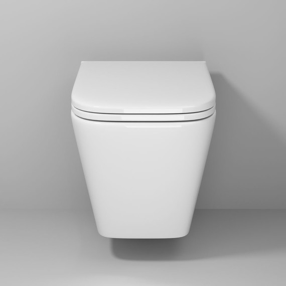 Унитаз подвесной безободковый Niagara Atrio NG-9303 с тонкой крышкой микролифт - фото 3