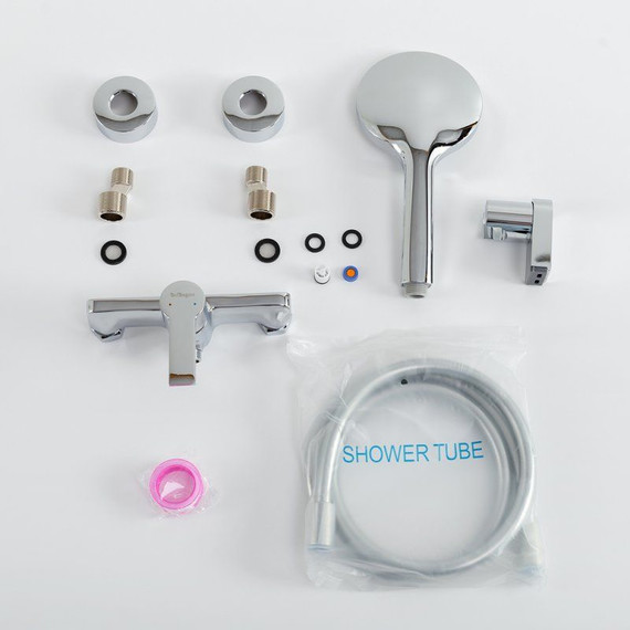 Набор смесителей BelBagno: Смеситель для душа AURORA-ESDM-CRM + смеситель для раковины AURORA-LVM-CRM-W0 (Новинка 2025) - фото 9