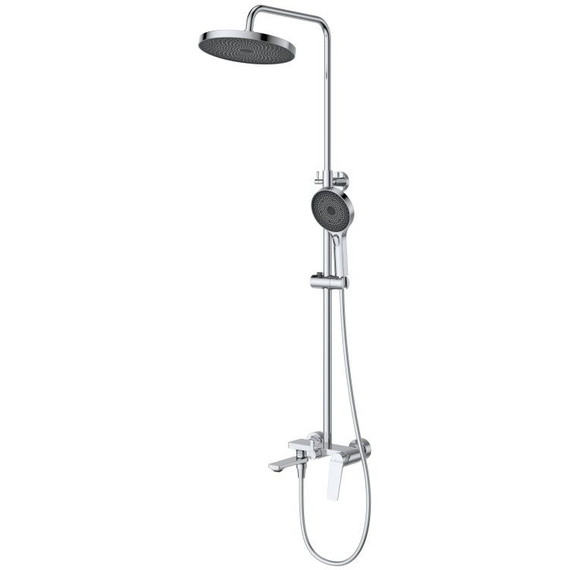 Душевой комплект Cezares: Душевая стойка COMFORT-CVD-01 + смеситель для раковины COMFORT-LS-01-W0 (Новинка 2025) - фото 4