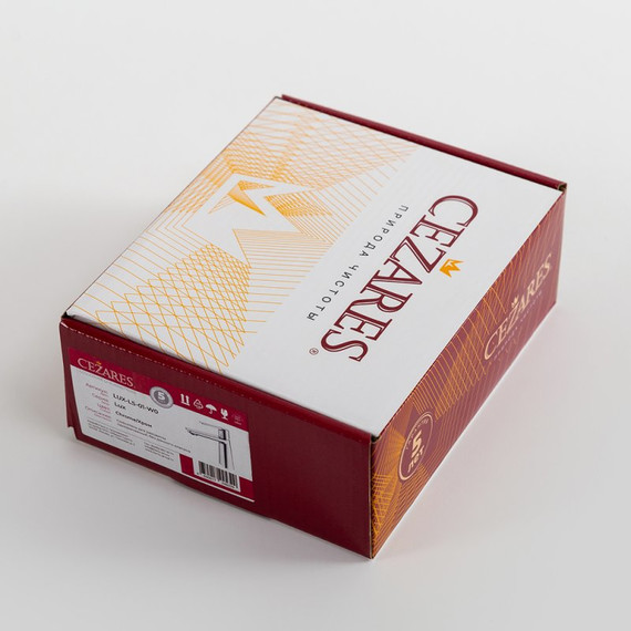 Душевой комплект Cezares: Душевая стойка LUX-CVD-01 + смеситель для раковины LUX-LS-01-W0 (Новинка 2025) - фото 17