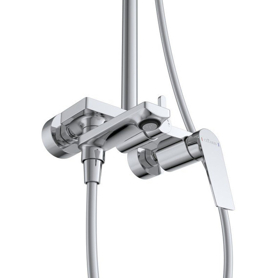 Душевой комплект Cezares: Душевая стойка COMFORT-CVD-01 + смеситель для раковины COMFORT-LS-01-W0 (Новинка 2025) - фото 11