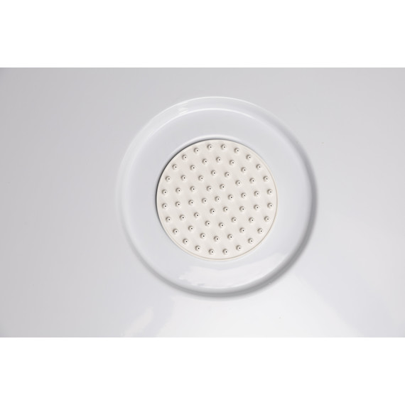 Душевая кабина Niagara 80x80 см P80/26Q/MT со средним поддоном 26 см, профиль белый, стекло матовое - фото 11