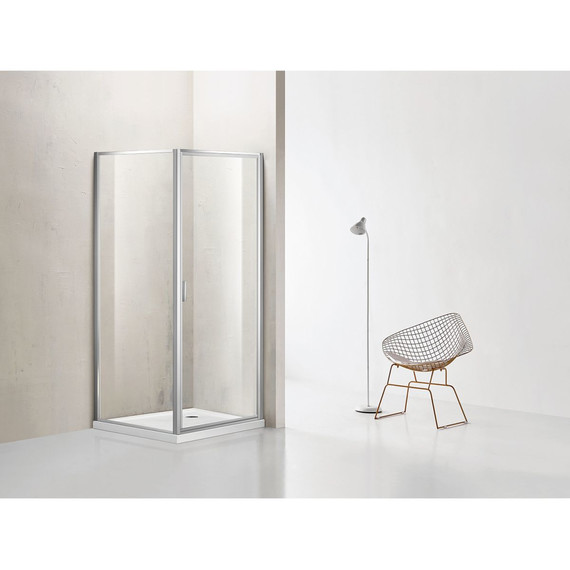 Душевое ограждение Azario Richmond 90x90 см AZ-NAG1221 900, хром/прозрачное - фото 2