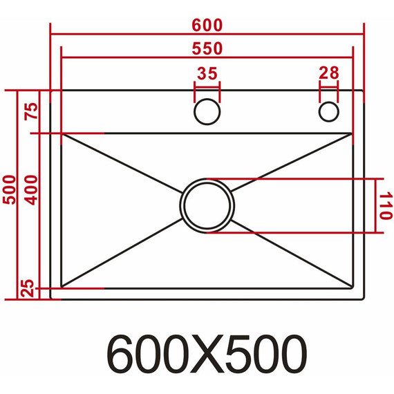 Кухонная мойка Azario Nicole AZG6050N (сифон, дозатор и коландер в комплекте) серый - фото, картинка 4 Кухонная мойка Azario Nicole AZG6050N (сифон, дозатор и коландер в комплекте) серый - фото 4