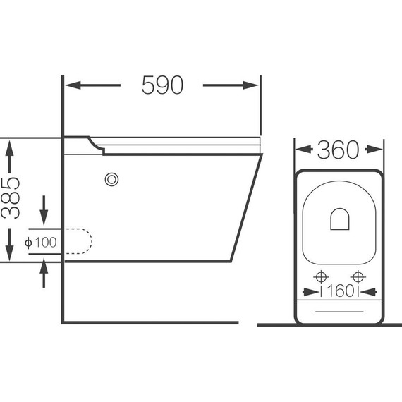 Унитаз импульсный подвесной Grossman Impuls GR-5501 с сиденьем микролифт, с инсталляцией Grossman 901.5502.01.000 в комплекте - фото, картинка 8 Унитаз импульсный подвесной Grossman Impuls GR-5501 с сиденьем микролифт, с инсталляцией Grossman 901.5502.01.000 в комплекте - фото 8