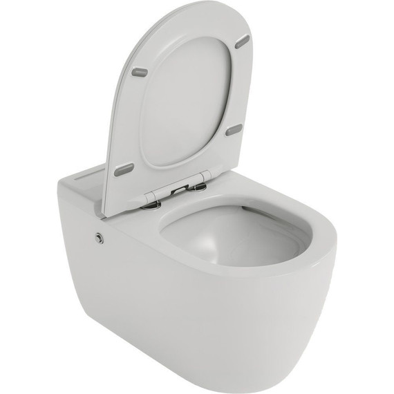 Унитаз импульсный подвесной Grossman Impuls GR-5502 с сиденьем микролифт, с инсталляцией Grossman 901.5502.01.000 в комплекте - фото 8