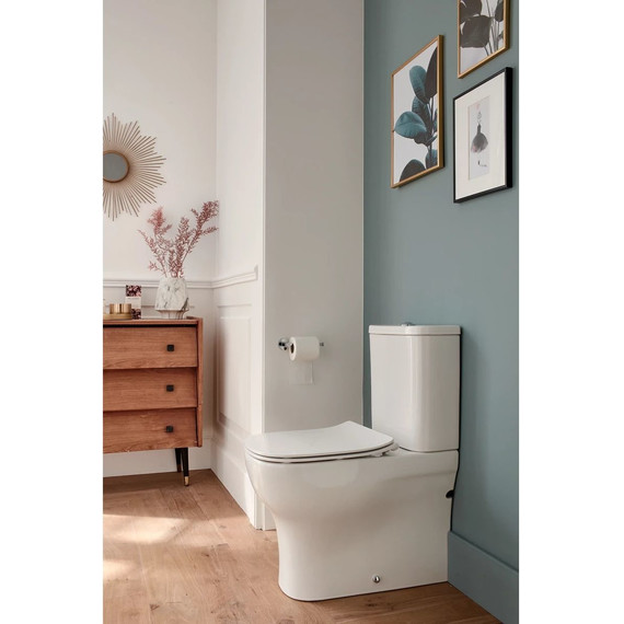 Унитаз-компакт безободковый Jacob Delafon Struktura UJI102-00 - фото 4